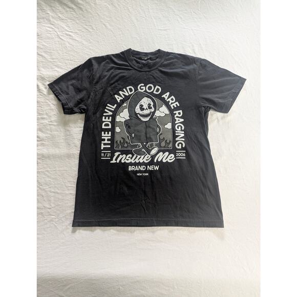 Brand New Size M The Devil And God Are Raging Inside Me Shirt Jesse Lacey LI - Picture 13 of 15